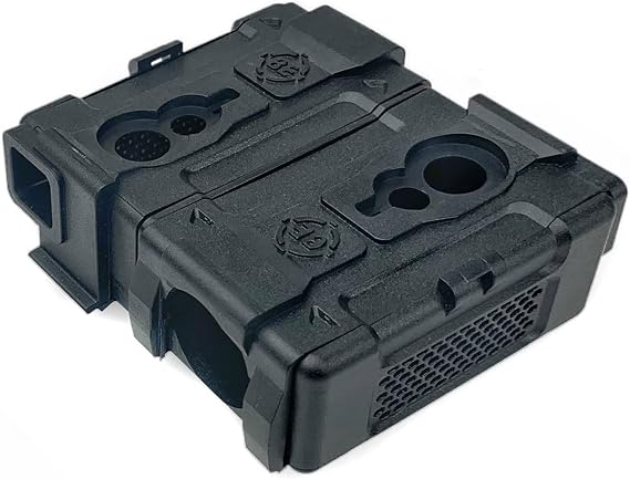 BrainExploder PEQ Style Dual Camera Mount Compatible with RunCam2 and Runcam2 4K Cameras
