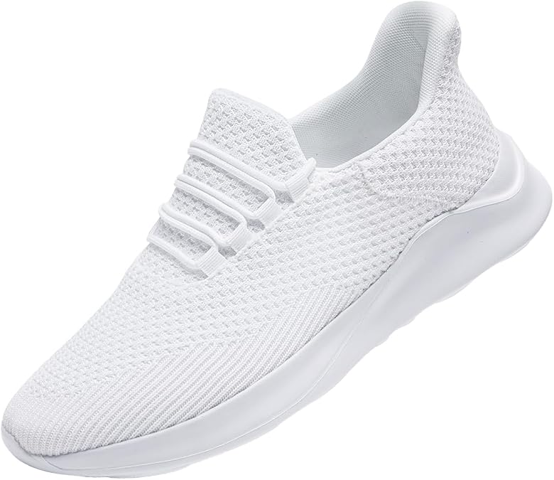 DLWKIPV Women Running Shoes Non Slip Gym Workout Shoes Lightweight Breathable Sneakers Walking Tennis Shoes