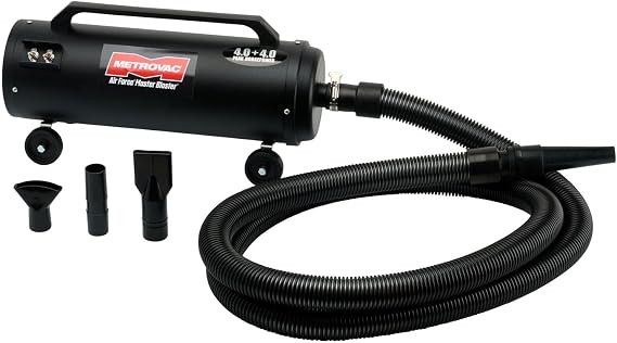 METROVAC Air Force Master Blaster MB-3INDWB: Car Air Blower for Detailing, Removes Dust, Fibers, and Debris from Clothes, Surfaces, or Components