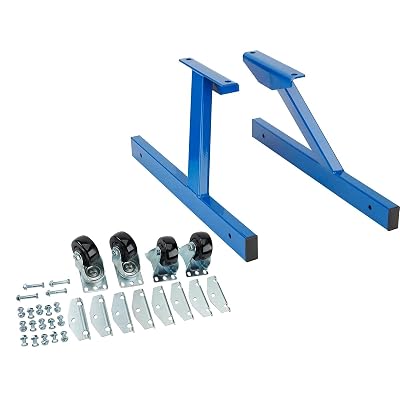 Speedway Motors Rolling Engine Storage Stands, Fits SB Ford, Light and Compact Engine Stand for Easy Mobility, Includes 2 Swivel Casters and 2 Non-Swivel Casters