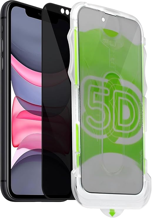 MADNOVA Apple iPhone 15 Compatible Ghost Screen Alignment with Apparatus and Dust-Free Under Glass When Installing Extra Strong Screen Protector Glass Against Blows