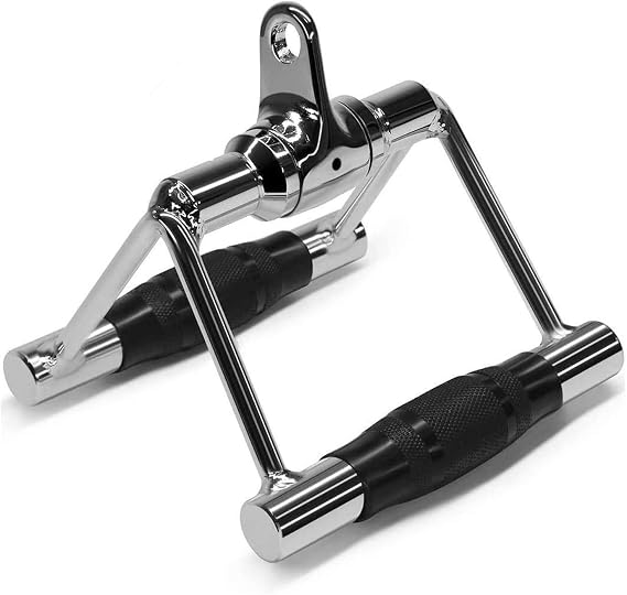 Pulley Handle, Double Row Handle, V-Bar, Cable Attachment, Muscle Training, Single Bar, Cable Attachment, Home Gym, Cable Machine