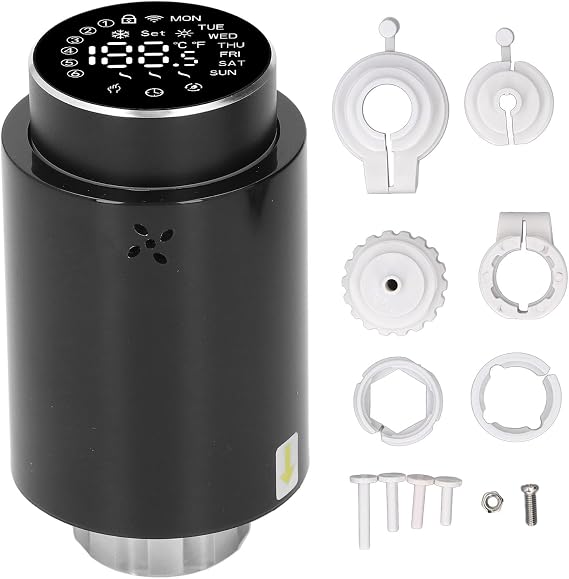 Smart Thermostatic Radiator Valve Programmable Temperature Control Valve Replacement for Home