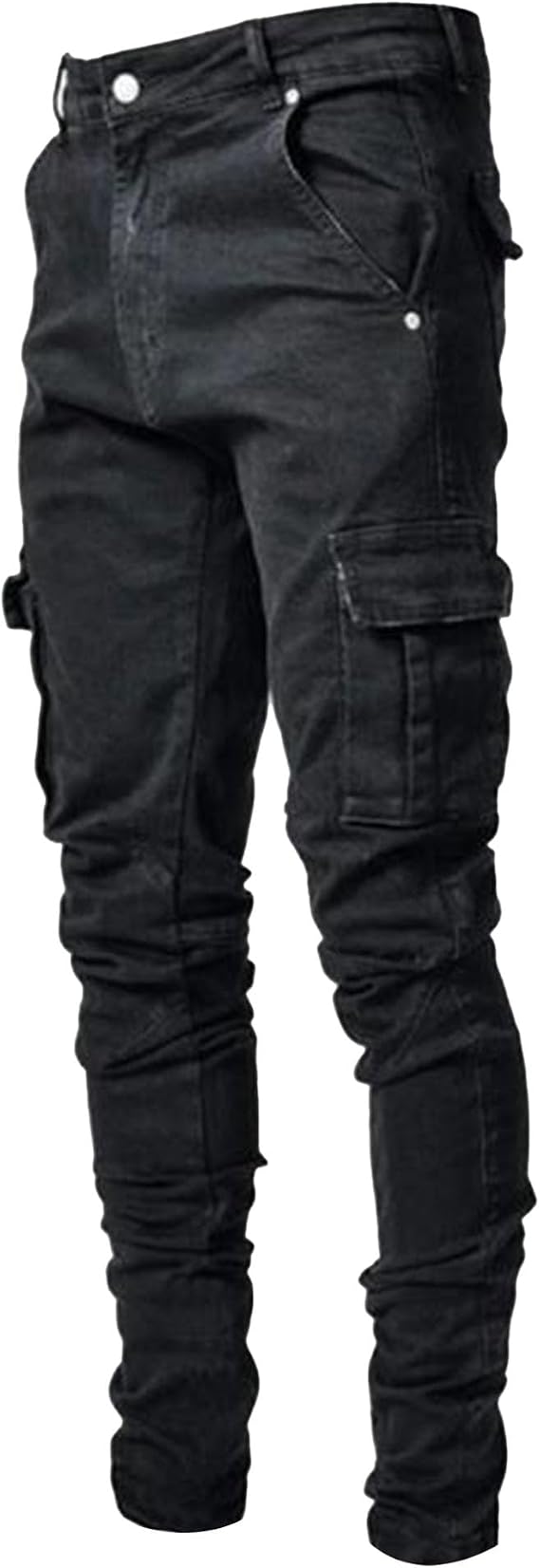 Slim Fit Jeans for Men Men's Ripped Jeans Slim Fit Skinny Stretch Jeans Pants