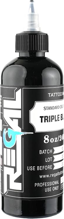 Regal Tattoo Ink (Triple Black 8oz)