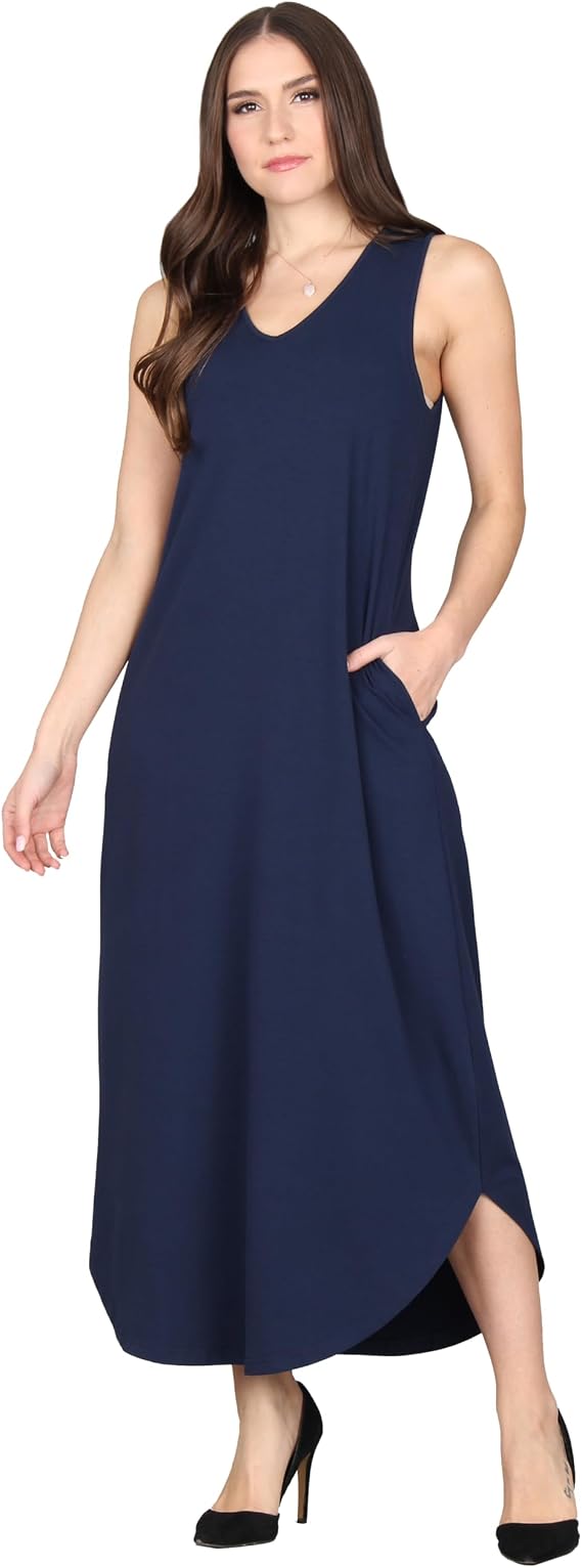 Lildy Women's Solid Shirt Tail Dress