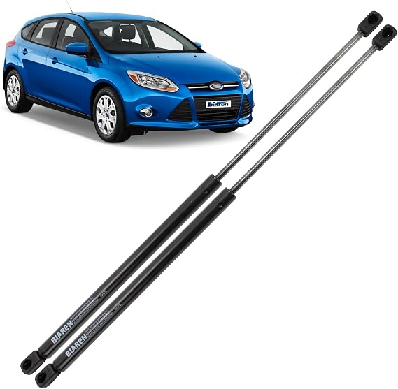 2x Rear Tailgate Boot Gas Struts For Ford Focus Mk3 Hatchback, Box Body 2010-2018 Lift Support System 385 (N) 600 MM 1718369 BM51A406A10AE 1747492 BM51A406A10AD