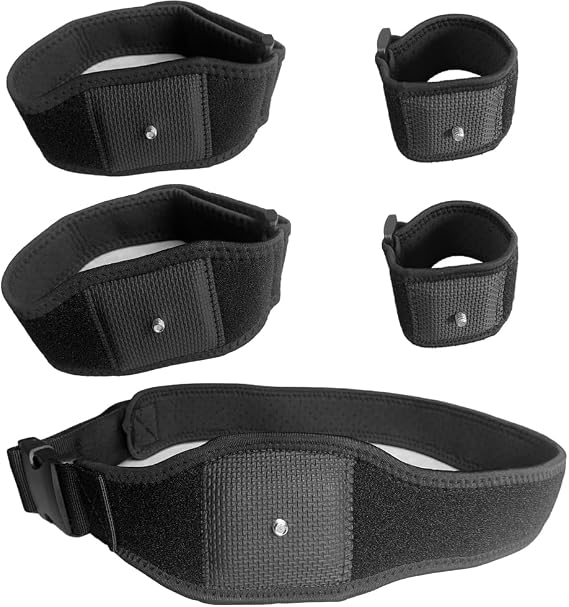 HTC Vive Full Body trackers Belt, trackers Fixed Belt, for Virtual Reality, Tundra Tracker Straps,1 Belt, 2 Bowl Straps, 2 Thigh Straps.