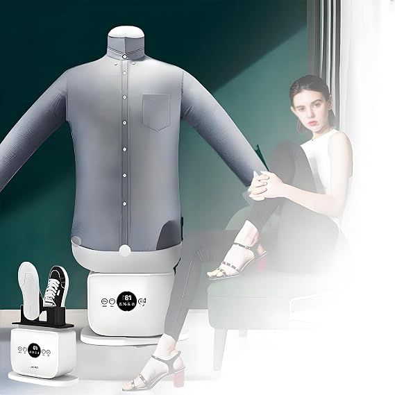 Inflatable Ironing Machine, Touch Type Humanoid Automatic Ironings Machines, Automatic Shirt Iron, Custom Heat & Timer Settings of Shirts/Pants/Shoes +Skirtmodel