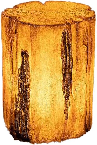 LED Stump Light IP65 Stump On Fire Torch Light 12.5X17.5 Wired Outdoor Garden Light for Backyard Park Patio (Large)
