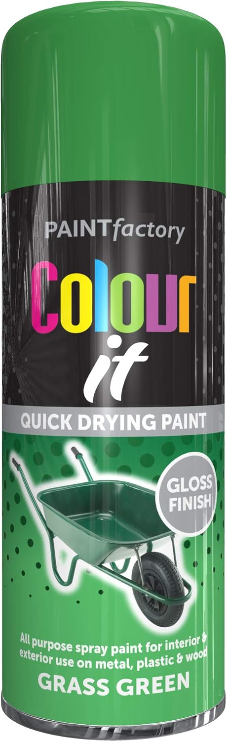 Colour It Grass Green Gloss, 400 ml