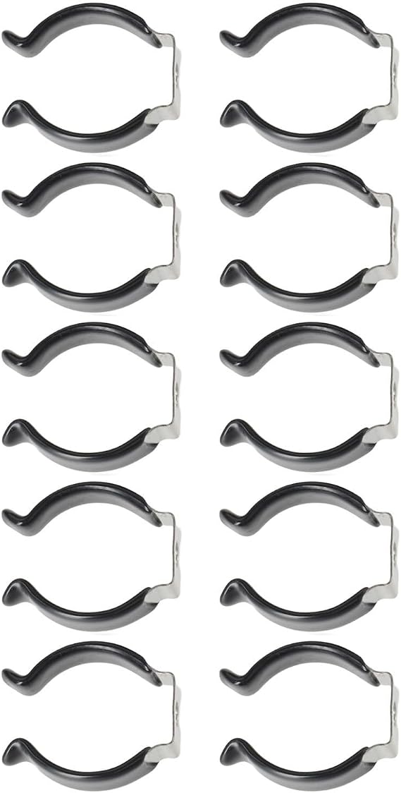 Narrow Base Spring Terry Clips for Organizing Various Tools (25mm)