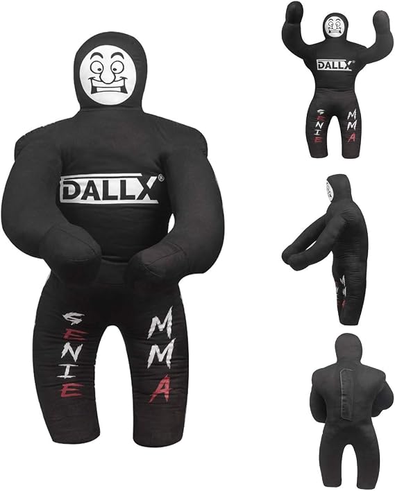 DALLX Kids Grappling Dummy for Fitness Training Practice Wrestling Judo Karate MMA Punching Dummy for Kids Jiu-Jitsu - UNFILLED