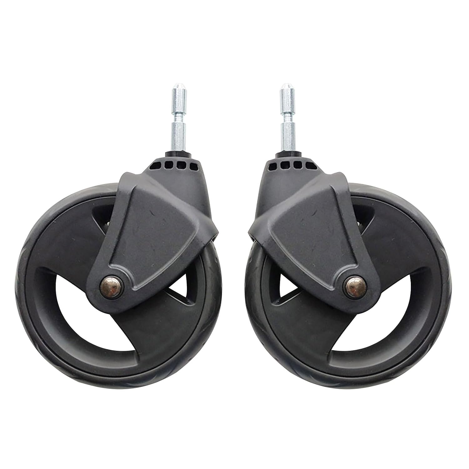 2 Piece Pushchair Wheel Set Front & Rear