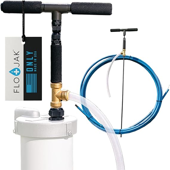 Ready American Made Coil Manual Deep Well Hand Pump Non-Electric Backup Water Pump Off-Grid, Emergency, and Rural Use Easy DIY Installation (150 Feet)