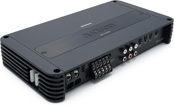 Audison SR 5.600 D-Class 5 Ch Amplifier 115 Wrms X 4/550 Wrms X 1 At 2-Ohms