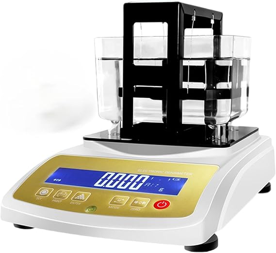 Precious Metal Inspection Kit with LCD Display Silver, Platinum, Digital Gold Purity Analyzer, Electronic Meter 120k