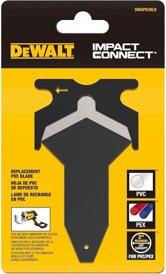 DEWALT Impact Connect PVC/PEX, Tube Cutter Replacement Blade (DWAPVCBLD)