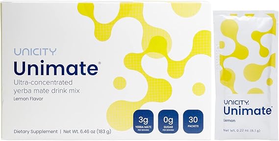 Unicity Unimate Powder Lemon Flavor