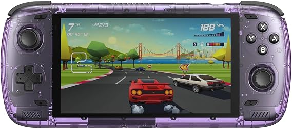 AYN Odin 2 Pro Android handheld gaming with high performance Snapdragon 8 Gen 2 Octa-core CPU, Adreno 740 GPU, 12GB RAM, 256GB storage, 6" 1080p screen, Wi-Fi 7, Android 13, HDMI.