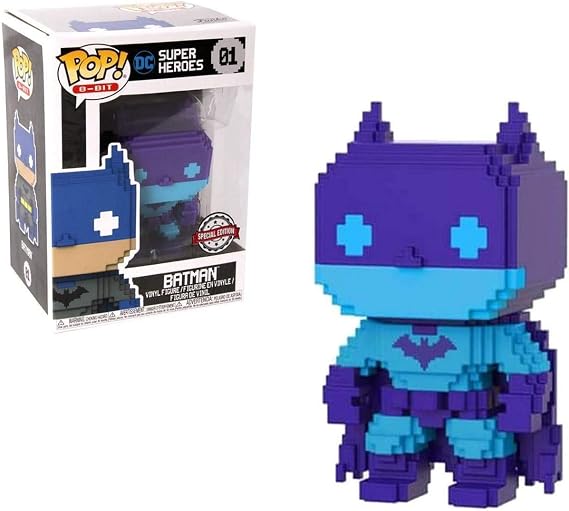 Batman Video Game Deco 8-Bit Pop! Figure - EE Excl