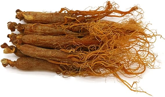 Red Ginseng Root,Korea Red Ginseng,Korean Red Ginseng Root,Natural Organic Red Korean Ginseng Root,15 Years Radix Ginseng Root,Whole Ginseng Root. (500 Gram)