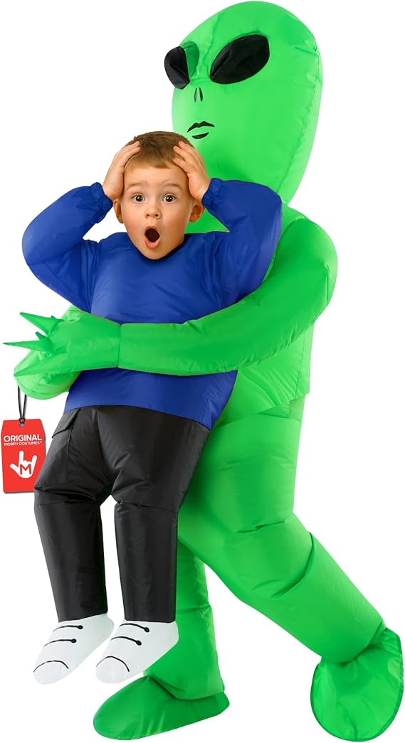 Morph Alien Costume (4-6yrs), Alien Costume Kids, Boys Halloween Costumes