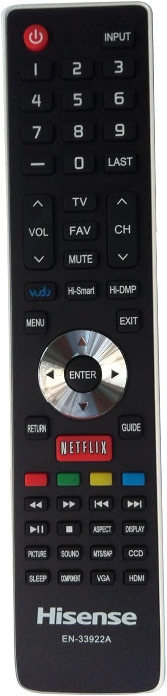 HiSense EN-33922A TV Remote Control