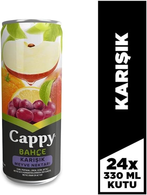 Cappy Karışık 330 Ml, 24'Lü Paket