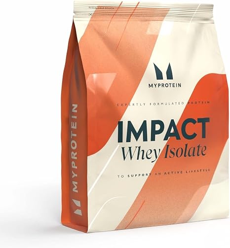 Myprotein Impact Whey Isolate Protein Powder - Vanilla - 30 Servings - Up to 25 g Protein per Serving Low Fat & Sugar 90% Protein Informed Choice Certified Vegetarian.