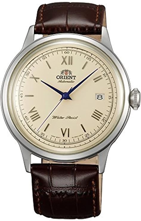 ORIENT Self Winding Watch Classic Automatic Roma International Model Japanese Manufacturer's Guarantee Bambino New Model Cream Yellow SAC00009N0 Wrist Watch