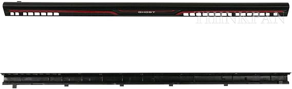 GinTai LCD Shaft Hinges Cover Replacement for MSI GS63 7RD GS63VR 6RF 7RF 7RG 8RG GS63 7RE GS63 Stealth 8RD 8RE MS-16K5 307-6K10212-TA2 Stealth Pro MS-16K2 (Black)