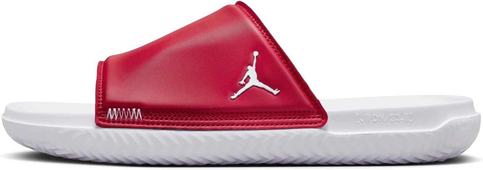 Nike Jordan Play Men's Slide DC9835-611, Varsity Red/White/White