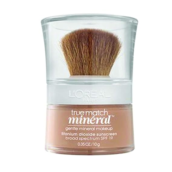 L'Oreal Paris True Match Mineral Loose Powder Foundation, Buff Beige, 0.35oz
