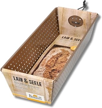 RBV Birkmann, 210523 Bread Baking Tin Perforated with Non-Stick Coating 30 cm