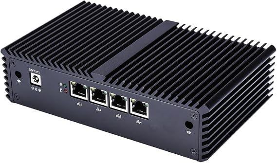 Qotom Q355G4 4 LAN Mini PC 4GB RAM 32GB SSD Core i5 Processor Fanless Mini PC i5