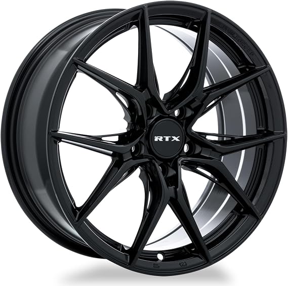 RTX (RTX) 082844 Slick Gloss Black 20x9 5x114.3 ET38 CB73.1