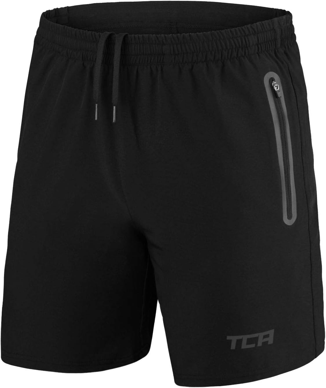 TCA Elite Tech Mens Running Shorts with Zip Pockets, Gym Shorts Men Training Sports Short with Phone Pocket