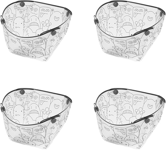 Collapsible Bowl Plate, Portable Camping Tableware, Food Grade BPA Free Folding Plate, Heat-Resistant Ultra-Light Folding Tableware for Camping Outdoor Cooking Picnic (Bowl 4pcs)