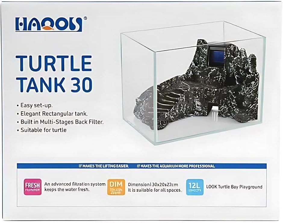 Turtle Tank 30 Kaplumbağa Akvaryumu 12Lt