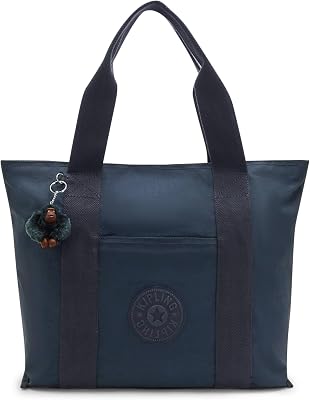 Kipling Era Medium Tote Bag True Blue Tonal