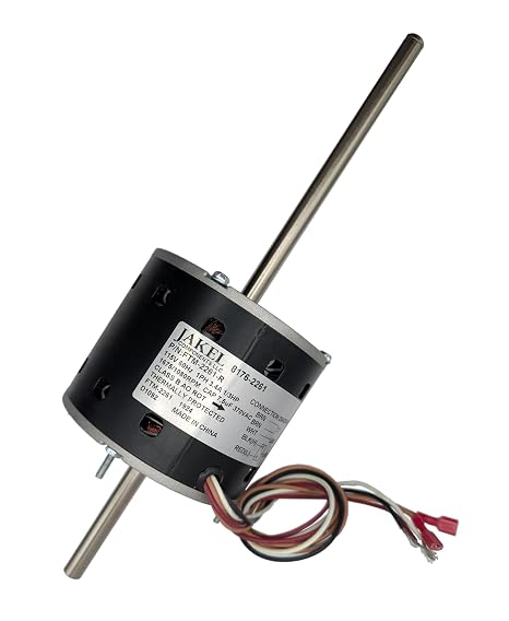 RV Air Conditioner Motor | Direct Replacement for Fasco D1092, Coleman Mach RV AC Motor 7184-0156, 7184-0432, 1468-3069 Zhongshan Broad-Ocean Y6L457D01L | 1/3 HP, 115 Volts, 1675 RPM, 2 Speed