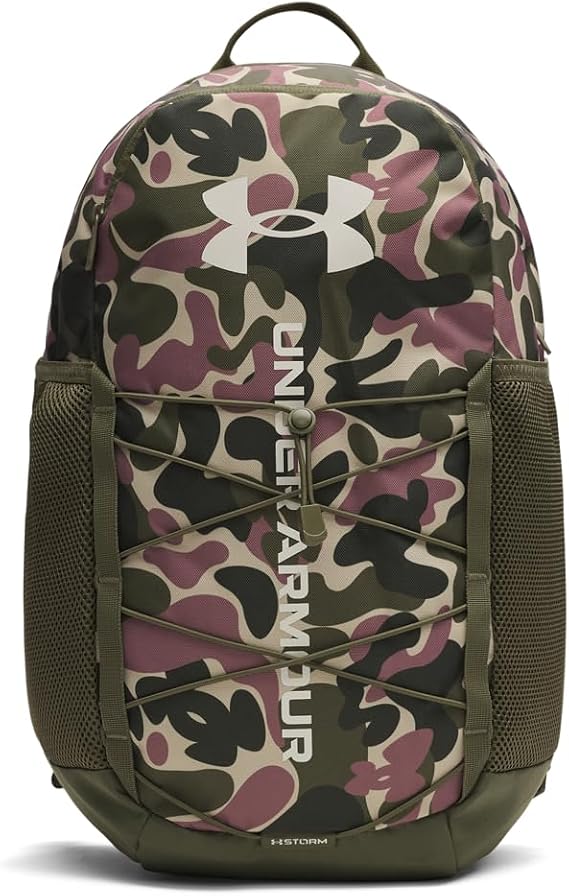 Under Armour Unisex Hustle Sport 6.0 Backpack, 390 GREEN, OSFM