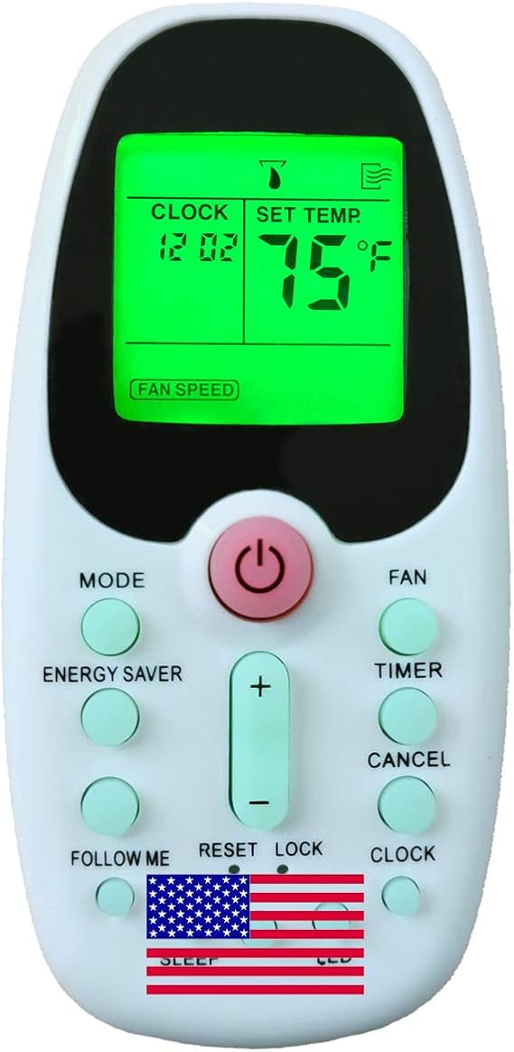 Remote Control for Arctic King WTW-12ER5a WTW-14ER5a WTW-08ER5a WTW-10ER5a WWK18CR62N AC Air Conditioner