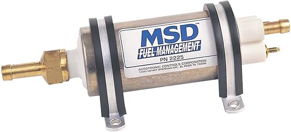 Msd High Pressure Electric Fuel Pump, 43 Gph