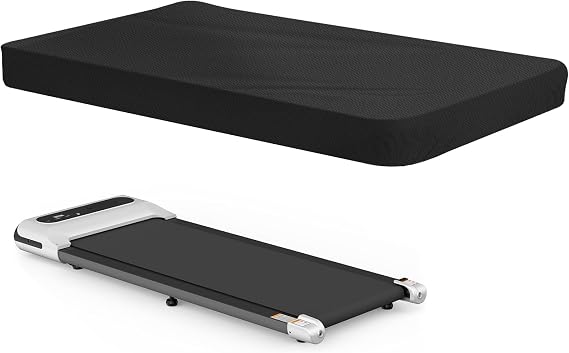 Under Desk Treadmill Cover,Waterproof 420D Oxford Walking Treadmill Cover Protective Walking Pad Dust Cover for Office Home Under Desk 56" L x 29" W x 6" H (Only Cover)