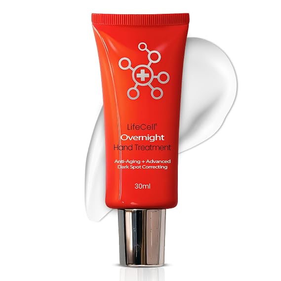 LifeCell Retinol + Vitamin C Overnight Hand Treatment for Dark Spots, 1oz