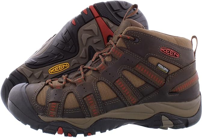 KEEN mens Siskiyou Mid Waterproof Comfortable Boots