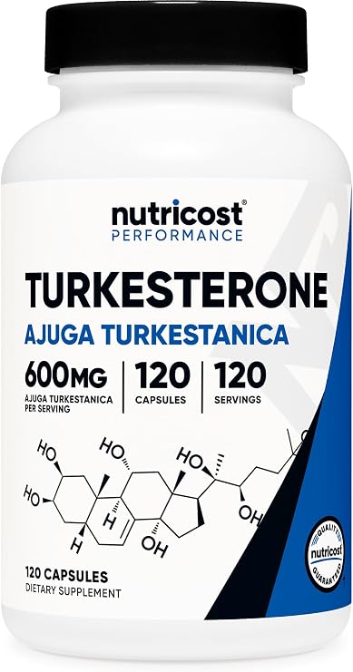 Nutricost, Performance, Tarquesterone, 600mg, 120 Count