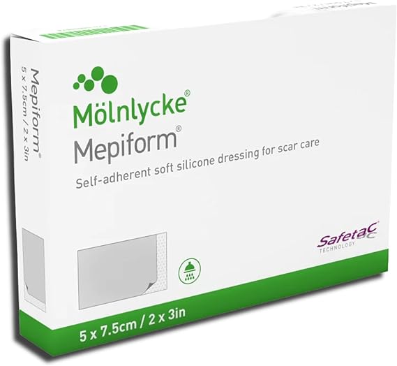 Mepiform 5x7.5 cm bandage 5 pcs